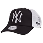 New Era Men's MLB Trucker NY Yankees Baseball Cap, Black, One Size