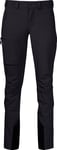 Bergans Bergans Women's Breheimen Softshell Pants Black/Solid Charcoal Short M, Black/Solid Charcoal