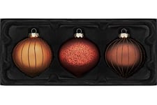 WeRChristmas Boules en cuivre 11 cm