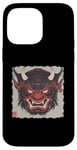 iPhone 14 Pro Max Oni Yokai Devil Mask Japanese Art Samurai Ukiyo-e Case