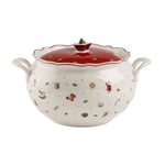 Villeroy & Boch Toy's Delight Soupière, 3 litre, Porcelaine Premium, Blanc/Rouge