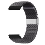 Flettet elastisk armbånd Garmin VivoActive 5 - skygrey