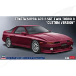 FR- Hasegawa TOYOTA SUPRA A70, 2,5 GT TWIN TURBO R CUSTOM VERSION  KIT 1:24 - HA