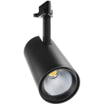 Noxion Spot led sur rail 3 phases Spot Accento Noir 35W 3100lm 36D - 930 Blanc Chaud Meilleur rendu des couleurs