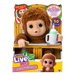 Peluche interactive Little Live Pets Mon Bébé Singe