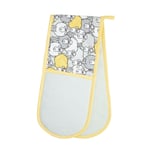 KitchenCraft Yellow Sheep Double Oven Glove