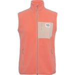 Kari Traa Rothe Fleece Vest Dame - Oransje - str. L