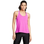 Under Armour Womens Knockout Activewear Tank Top - Purple - Size Large