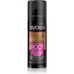 Syoss Root Retoucher Touch-up hårfarve til rødder på spray Skygge Dark Blonde 120 ml