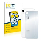 Anti Reflet Protection Ecran Verre pour Apple iPhone XR (Le dos) Film Protecteur