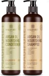 MagiForet Argan Oil Shampoo and Conditioner Set (2 x 16.9 Oz) Sulfate Free,...