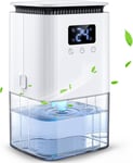 Dehumidifiers for Home, 1300ML Dehumidifier 40W Powerful 24H Timer Auto Off RGB