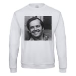 Sweat Shirt Homme Jack Nicholson Acteur The Shining Photo Noir Et Blanc Cinema