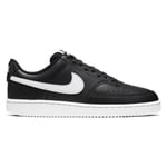 Nike Wmns Court Vision Low Vit,svarta 39