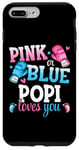 iPhone 7 Plus/8 Plus Pink Or Blue Popi Loves You Boxing Gender Reveal Party Case