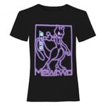 Pokemon Girls Mewtwo Neon T-Shirt