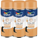 Multi Pack 3 - Peinture aérosol Color Touch Multi-Supports - Effet Metallisé Or 400 ml Dulux Valentine