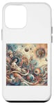 Coque pour iPhone 12 mini Da Vinci Inspiré Femme Homme