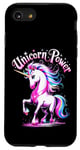 iPhone SE (2020) / 7 / 8 Cute Girl's Magical Unicorn Power Case