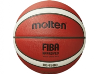 Molten BG4500, Brun, Vit, Läder, inomhus, White, Mönstrad, FIBA