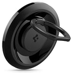 Spigen O-Mag Magnetic Phone Holder for MagSafe, 360 Rotating Phone Grip Complatible with iPhone 16, 16 Pro, 16 Plus, 16 Pro Max, and iPhone 15,14,13,12 Models - Black