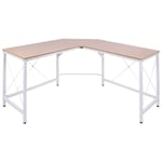 Corner L Shape Desk Computer PC Workstation Writing Gaming Table