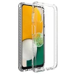 MUVIT FOR FRANCE Coque Transparente Renforcée 3M pour Samsung Galaxy A04S/A13 5G.Eco-responsable et Antichoc. Protection des chutes-Conçue avec du plastique 70% recyclé-Durable-Origine France Garantie