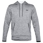 Under Armour Men's Armour Fleece Twist Hoodie, Grey, X-Small