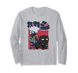 Naruto Shippuden Chibi Kakashi with Dogs Long Sleeve T-Shirt