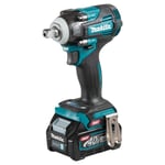 MAKITA Boulonneuse à choc 1/2" 40V Max 2x2,5Ah - TW005GD201