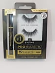 EYLURE PRO MAGNETIC EYELINER & LASH SYSTEM FALSE EYELASHES - LUXE SILK MARQUISE