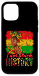 Coque pour iPhone 12/12 Pro I am Black History Juneteenth celebration afro-américain