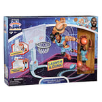 Famosa Space Jam Super Dunks 700016841 Jouet Terrain de Basket-Ball, Multicolore, à partir de 4 Ans.