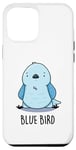 Coque pour iPhone 12 Pro Max Blue Bird Jeu de mots drôle pour animaux