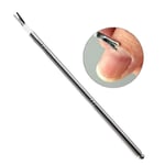 Pedicure Nail Care Pusher Dead Skin Fork Manicure Tool Silver St Onesize