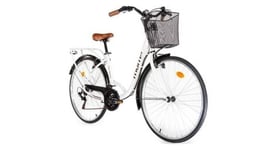 Velo de ville moma bikes city classic 28   shimano 18v blanc