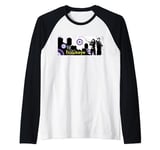 Marvel Hawkeye Kate Bishop and Clint Barton Banner Manche Raglan