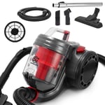 SUPERLEX 700W Cylinder Vacuum Cleaner Hoover Bagless Lightweight Compact Vac 2L