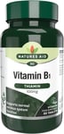 Natures Aid Vitamin B1 Thiamin, 100 mg, 90 Tablets (Contributes to Normal Funct