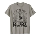 Country Music Is Just Farm Emo T-Shirt