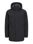 JACK&JONES PLUS Jjekeen Parka Pls, Noir, XXXXXL Homme