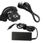 Leyf Bloc d'alimentation pour Ordinateur Portable 19 V 3,15 A 60 W, Chargeur pour Samsung, AC 100-240 V 50/60 Hz, Adaptateur Secteur (5,5-3 mm), Compatible avec Samsung LT-GT-VM-M-P-Q-R-S-U-X Serie