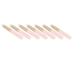 7pcs Round Head Portable Pink Handle Lip Smudge Brush Lip Blending Brush HOT