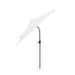 Cane-line Sunshade parasoll tilt o3 m Woodlook-White