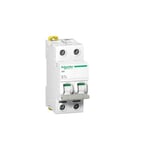 Schneider Electric - Interrupteur sectionneur 2x63 a - Acti9 type iSW263 - Schneider A9S65263