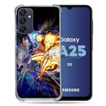 Cokitec Coque Renforcée pour Samsung Galaxy A25 5G Manga Naruto VS