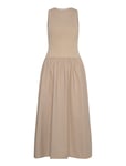 A-Line Dress Maxiklänning Festklänning Beige Mango