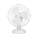 Ventilateur de table OCEANIC - 30W - Diametre 23 cm - 2 vitesses - Oscillant - B