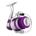 FOLOSAFENAR All Spool Cup Design One-button Folding Design Bait Feeder Fishing Reel Anti-reverse Switch under The Fishing Reel,for Fish Lovers(YH30)