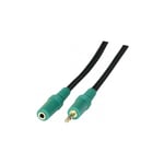 Exertis Connect - Rallonge stéréo Jack 3.5 mm PC99 - 3 m (108865)